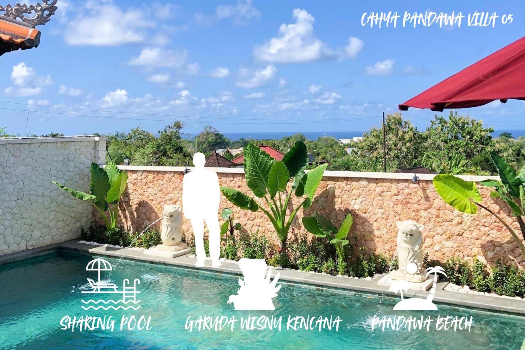 Cahya Pandawa Villa 5 Ungasan Esterno foto
